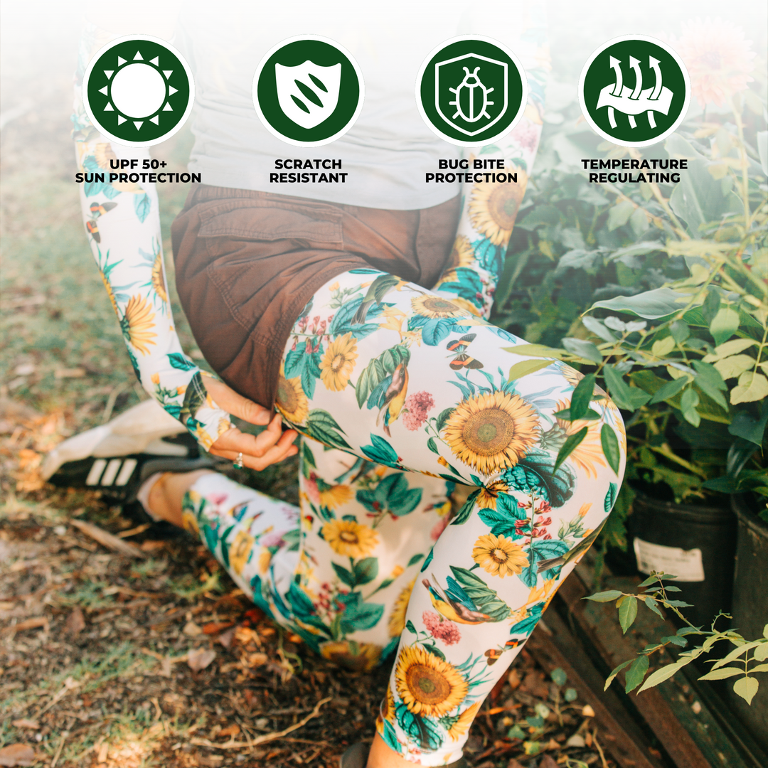 Leg &amp; Arm Sleeves Bundle - Garden Flower