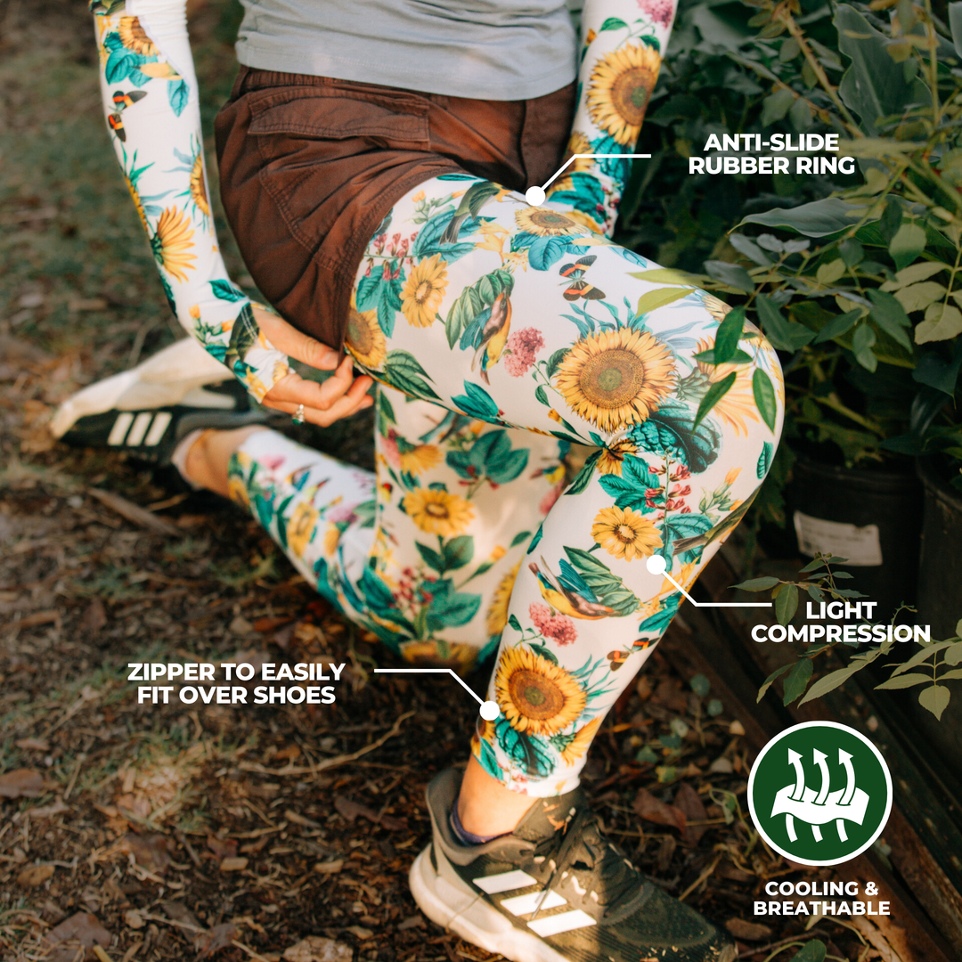 Leg &amp; Arm Sleeves Bundle - Garden Flower
